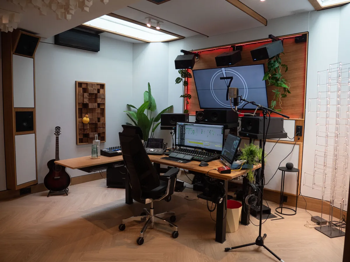 Studio — control room overview